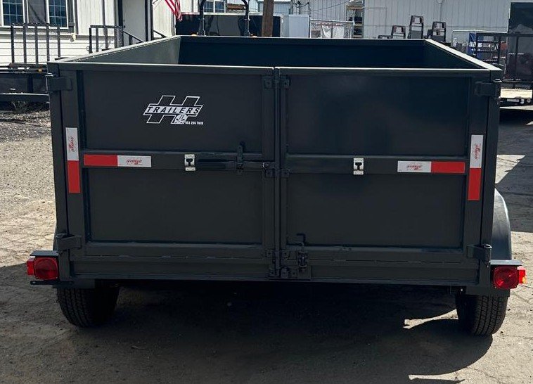 7x10x3 Dump Trailer - H Trailers American Made