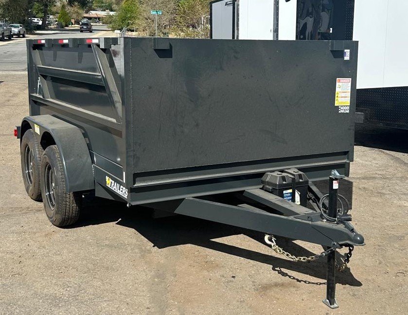 7x10x3 Dump Trailer - H Trailers American Made