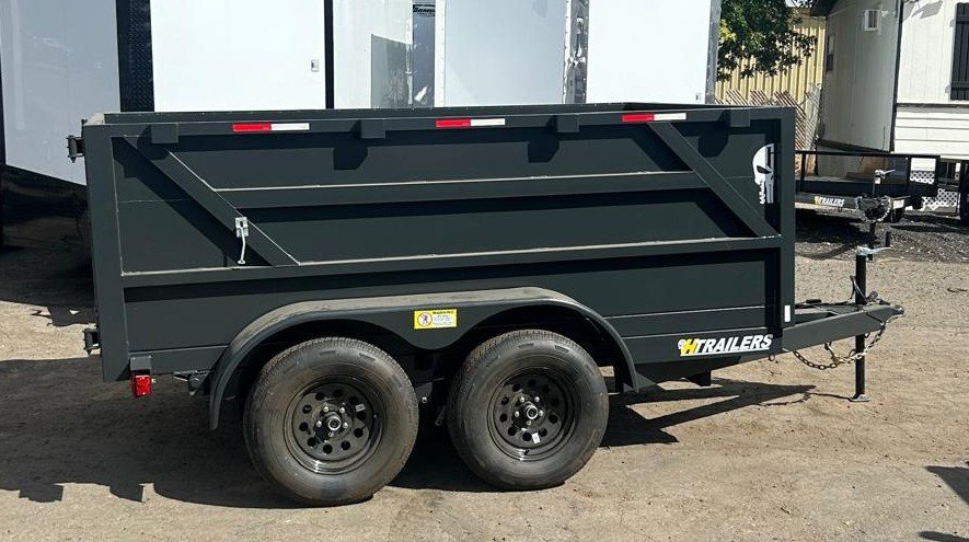 7x10x3 Dump Trailer - H Trailers American Made