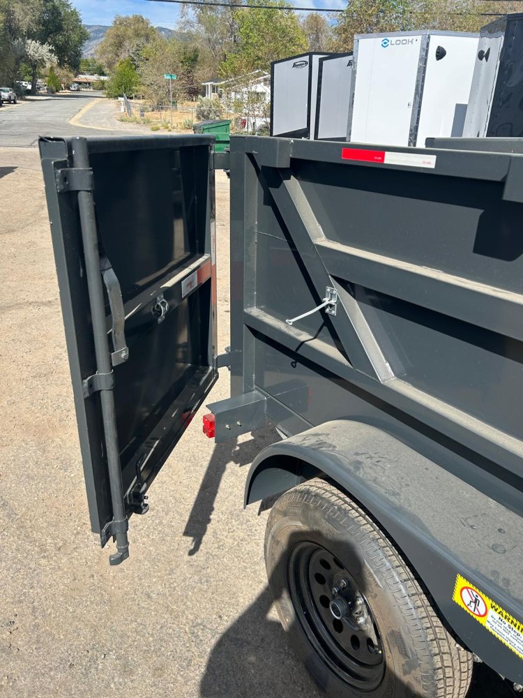 7x10x3 Dump Trailer - H Trailers American Made