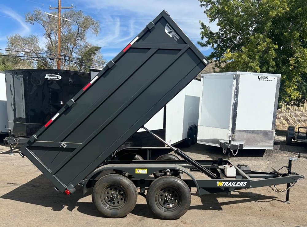 7x10x3 Dump Trailer - H Trailers American Made