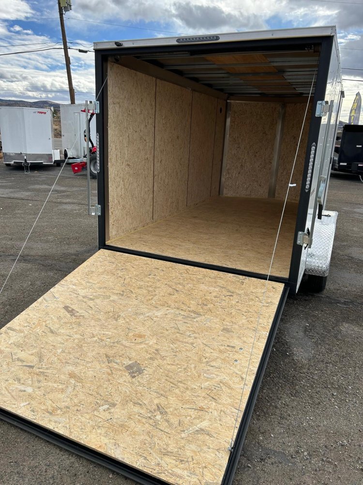 7x14 Traverse V-Nose Enclosed Trailer - 7K GVWR