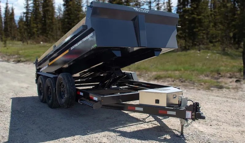 7x14 Southland Hydraulic Dump Trailer - Heavy Duty 16K GVWR
