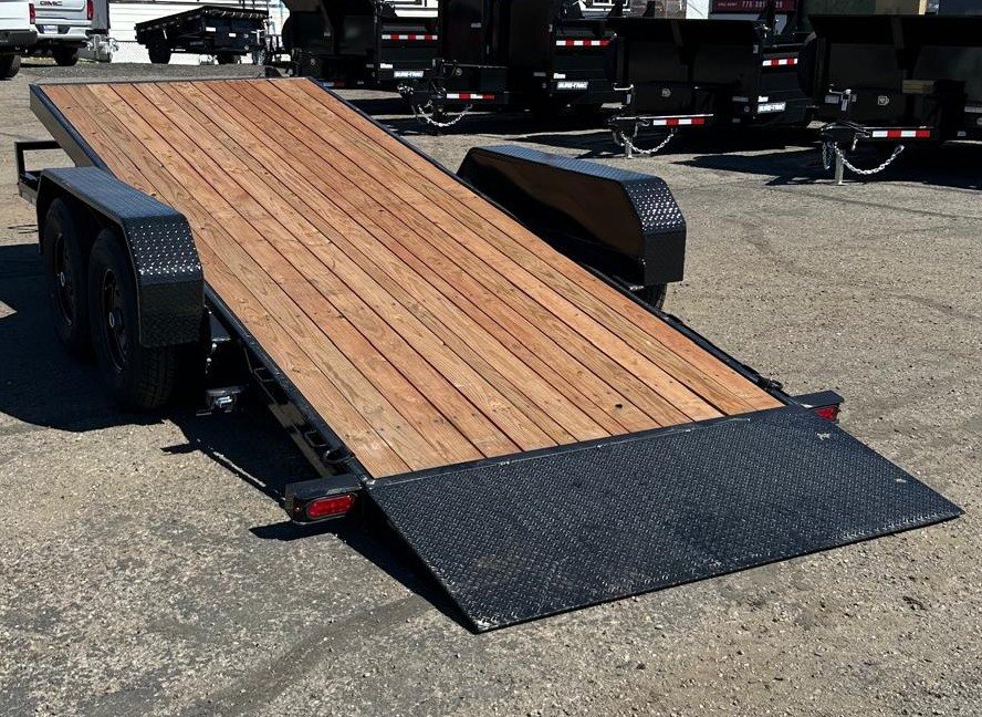 7x18 Sure-Trac Tilt Bed Equipment Trailer - 14K GVWR - Black | Carson City, NV