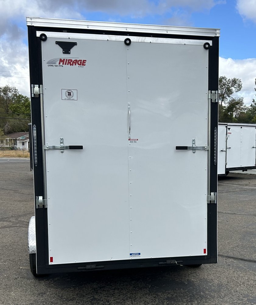 6x12 Mirage - XPres Flat Top V-Nose Enclosed Cargo Trailer 3K