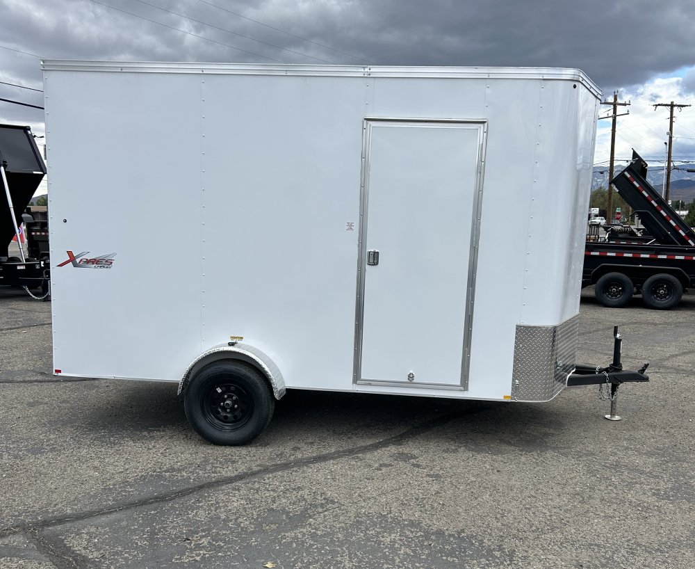 6x12 Mirage - XPres Flat Top V-Nose Enclosed Cargo Trailer 3K