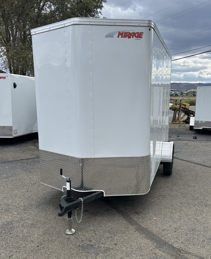 6x12 Mirage - XPres Flat Top V-Nose Enclosed Cargo Trailer 3K