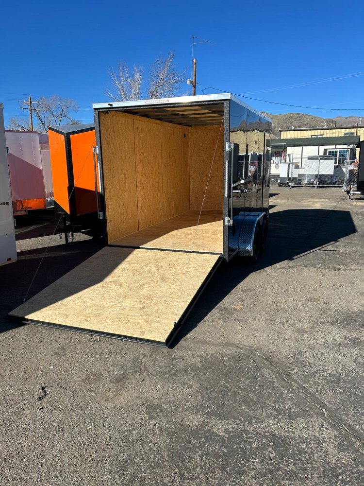 7&times;14 Traverse Flat Top V-Nose Enclosed Trailer - 7K GVWR | For Sale in Carson City, NV