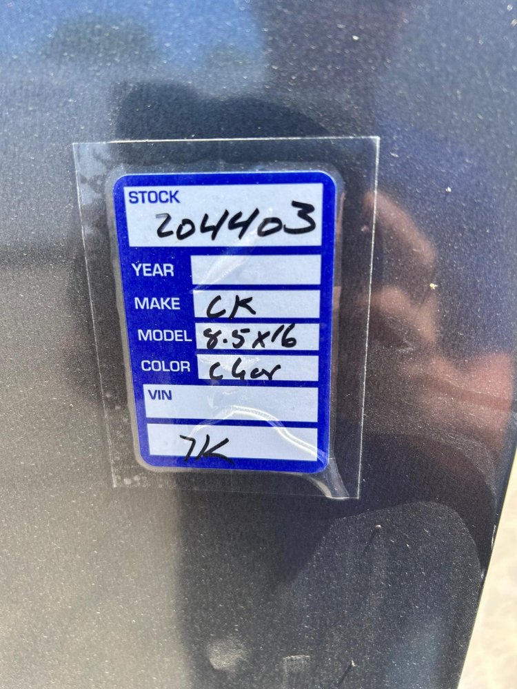 8.5x16 Cargo King Enclosed Trailer - For Sale in Nevada