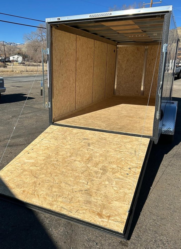 7&times;16 Traverse Flat Top V-Nose Enclosed Trailer - 7K GVWR | For Sale in Carson City, NV