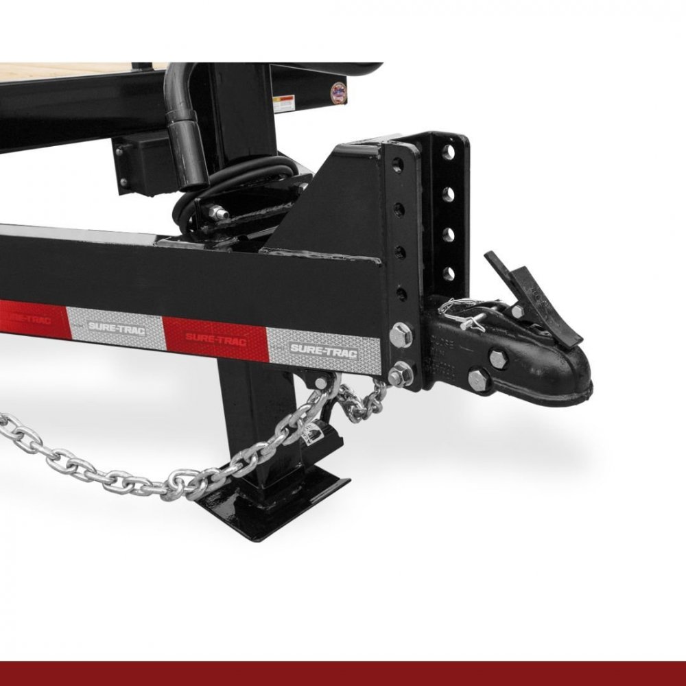8.5 x 20+2 Sure-Trac Flatbed Car Hauler - Full-Width