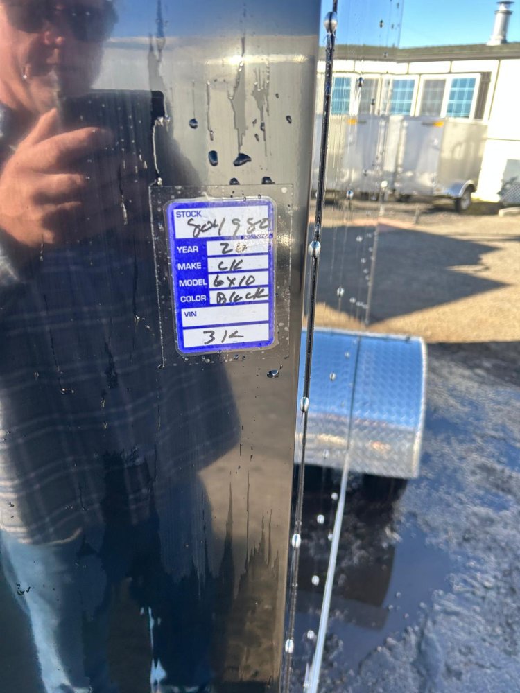 6x10 Cargo Mate Enclosed Trailer - 2990 GVWR | Extra Height Ramp Door | Carson City, NV