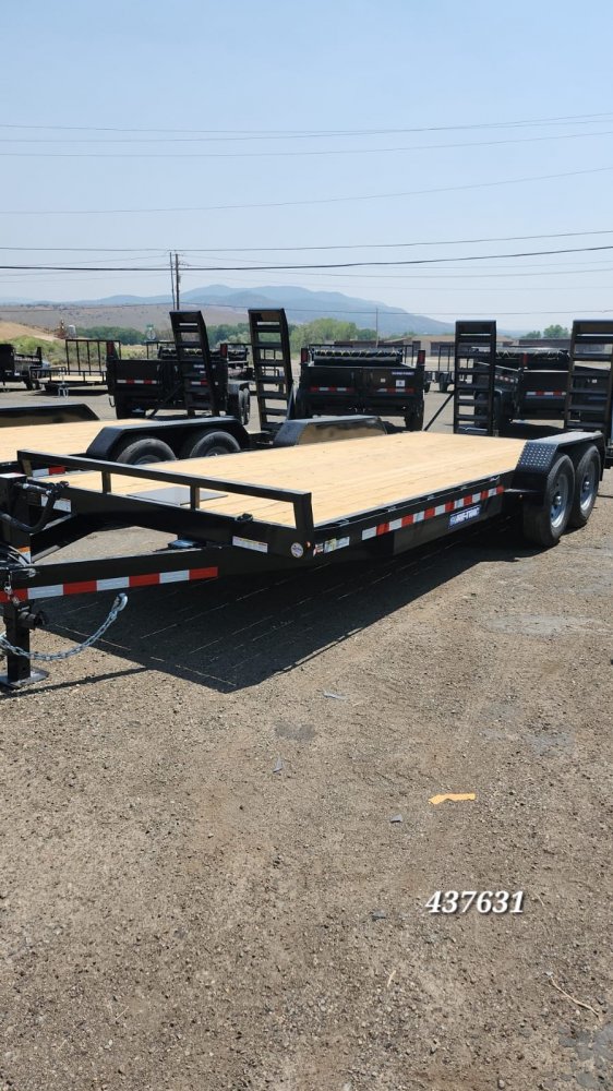 7x20 (18+2) Sure-Trac Equipment Trailer 14k - Implement