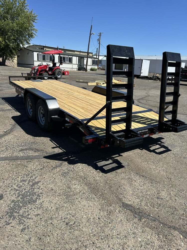 7x20 (18+2) Sure-Trac Equipment Trailer 14k - Implement