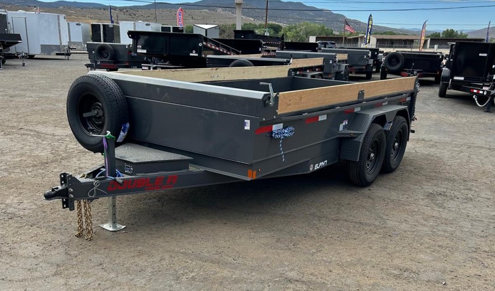 7x14 Excel Series Low Profile Dump Trailer - 14K GVWR