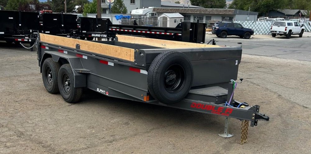 7x14 Excel Series Low Profile Dump Trailer - 14K GVWR
