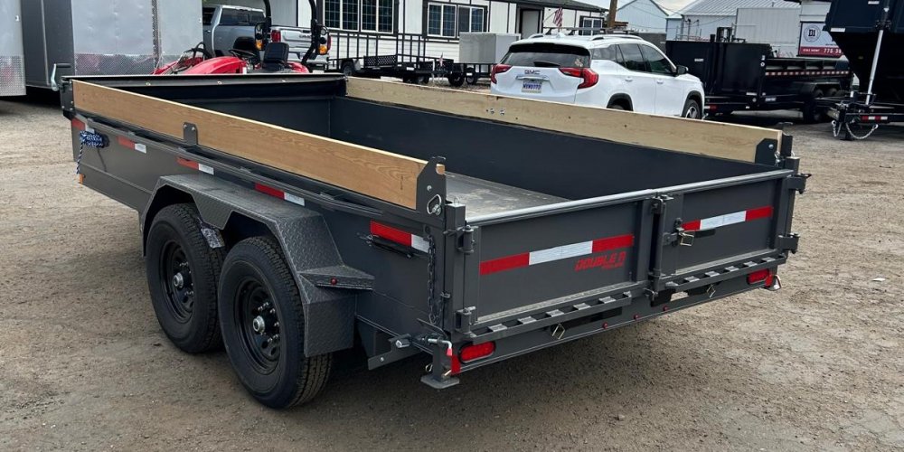 7x14 Excel Series Low Profile Dump Trailer - 14K GVWR