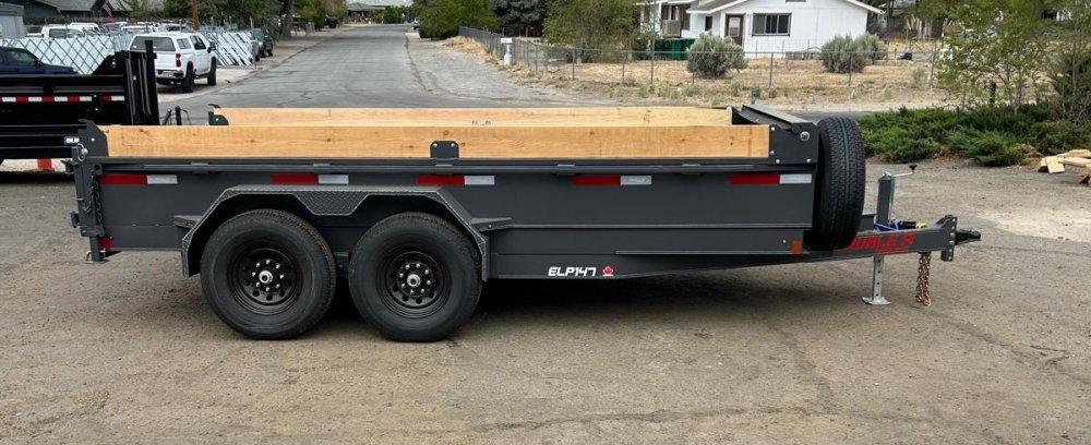 7x14 Excel Series Low Profile Dump Trailer - 14K GVWR
