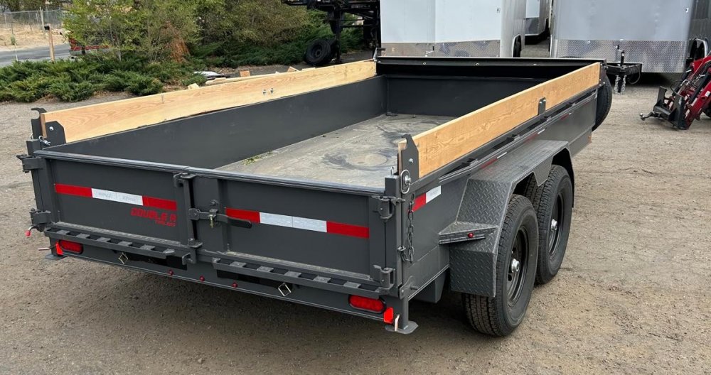 7x14 Excel Series Low Profile Dump Trailer - 14K GVWR