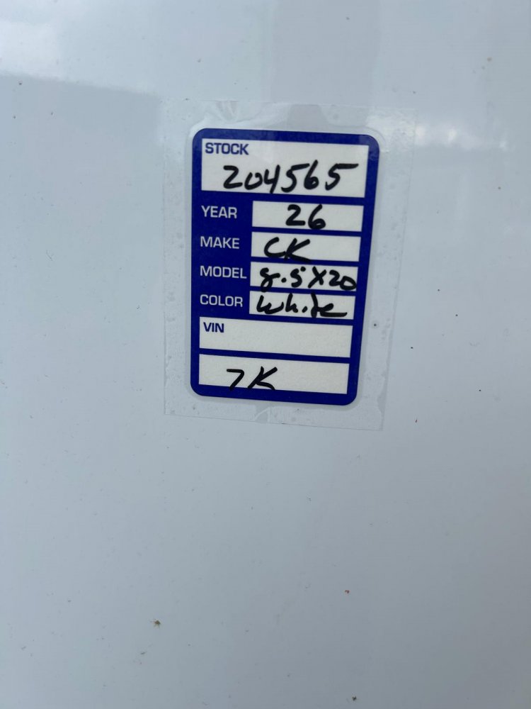 8.5x20 Cargo King Enclosed Trailer in Nevada