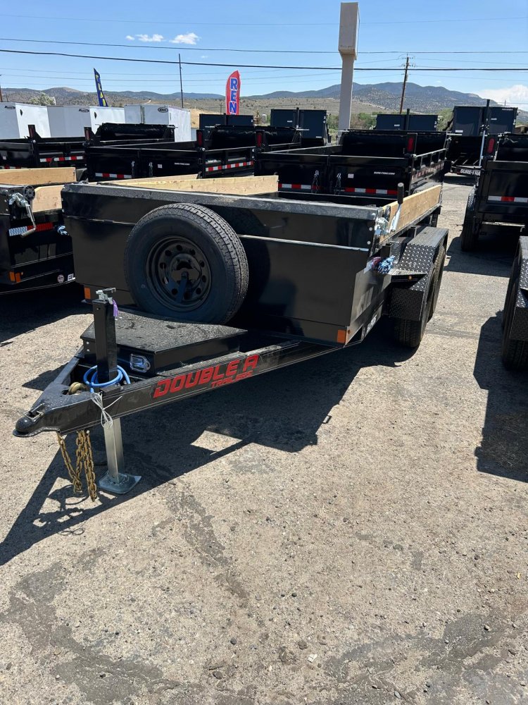 6x10 Double A Excel Series - 10K GVWR Low Profile Dump Trailer