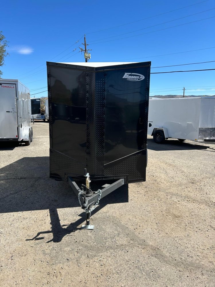 6x12 Formula Conquest SE Flat Top Sloped V-Nose Enclosed Trailer - 3.5K GVWR | Carson City, NV