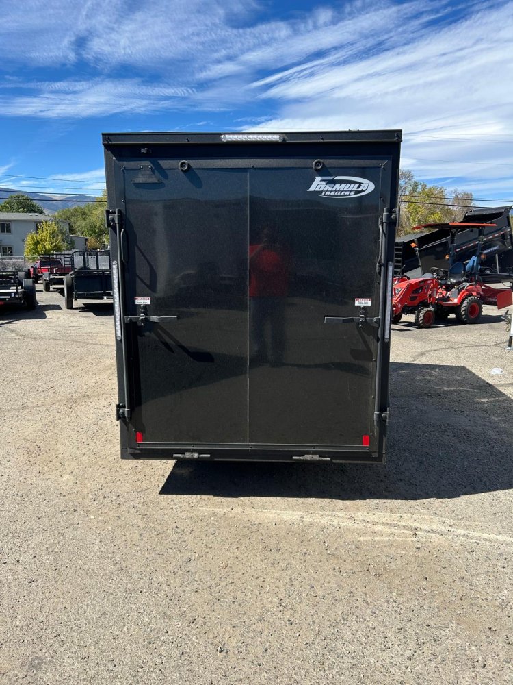 6x12 Formula Conquest SE Flat Top Sloped V-Nose Enclosed Trailer - 3.5K GVWR | Carson City, NV