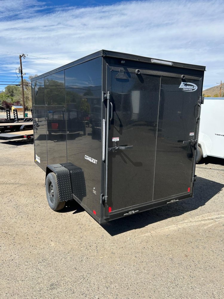 6x12 Formula Conquest SE Flat Top Sloped V-Nose Enclosed Trailer - 3.5K GVWR | Carson City, NV
