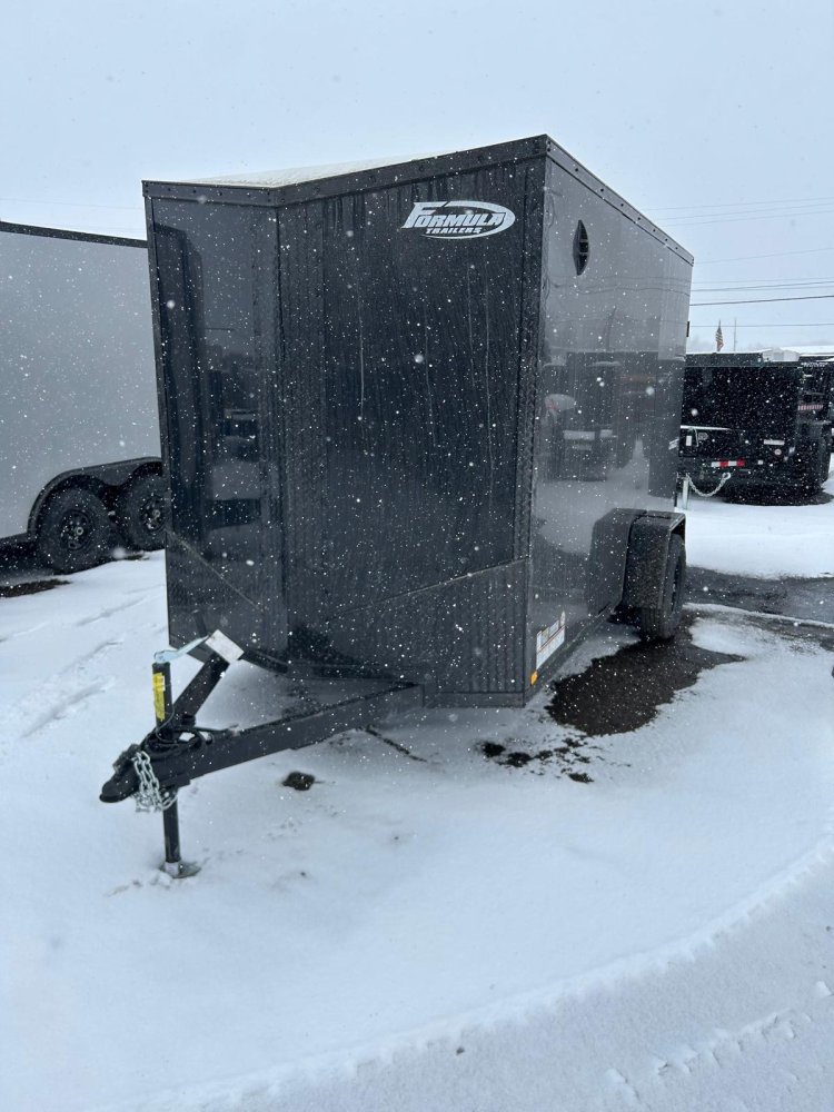 6x12 Formula Conquest SE Flat Top Sloped V-Nose Enclosed Trailer - 3.5K GVWR | Carson City, NV