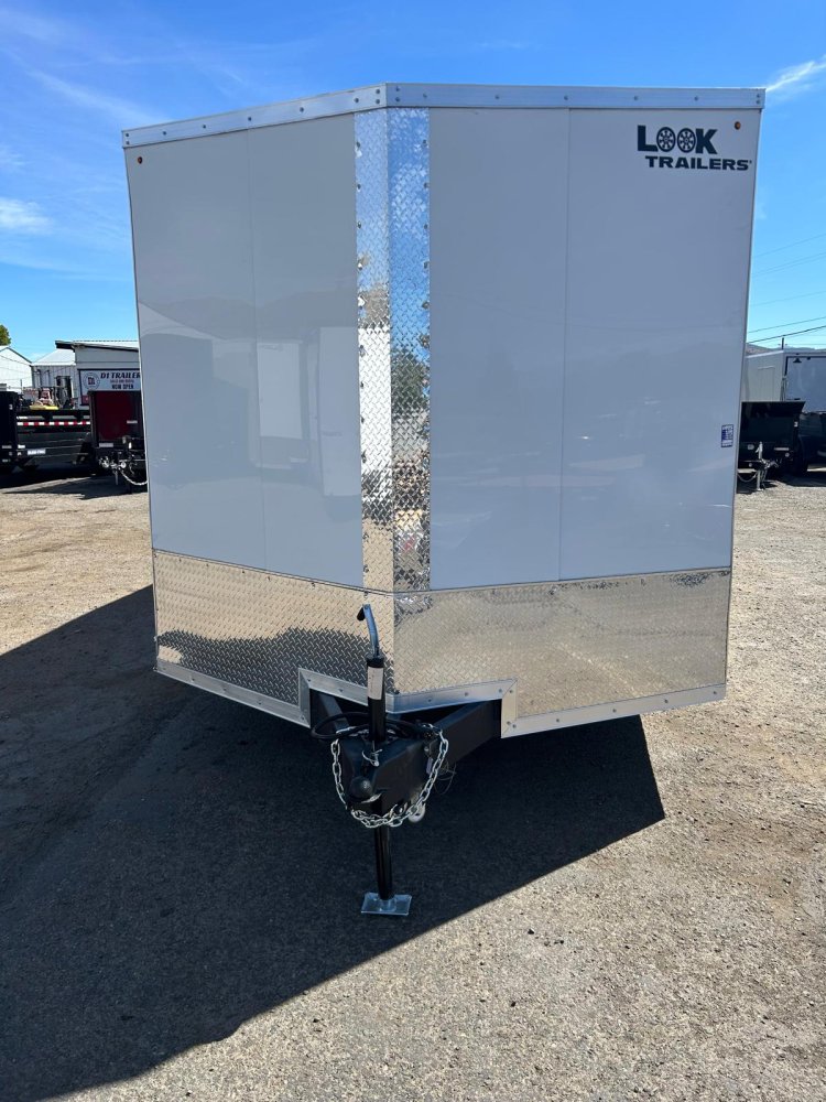 8.5x24 Element SE Enclosed Car Hauler - Composite White