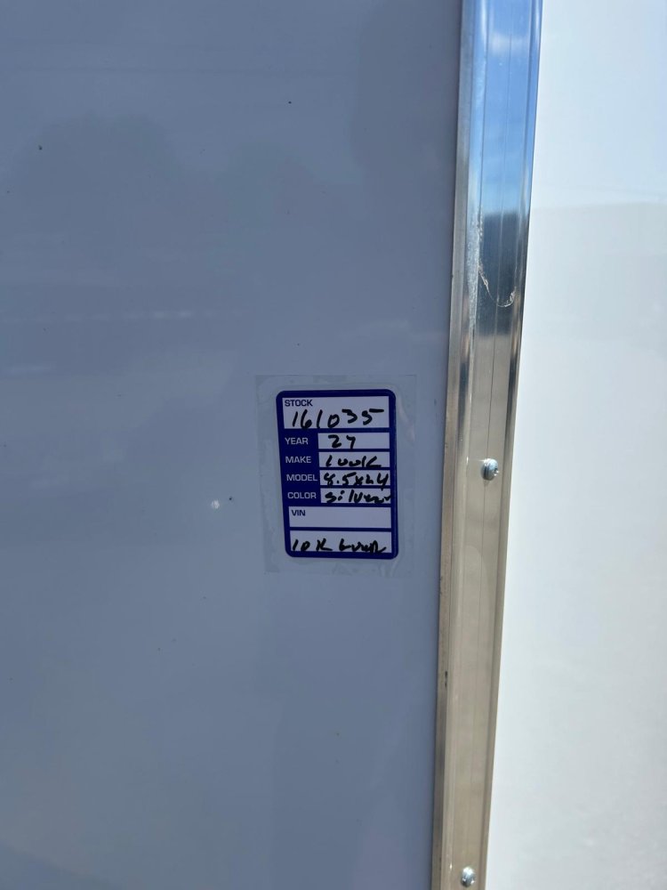 8.5x24 Element SE Enclosed Car Hauler - Composite White