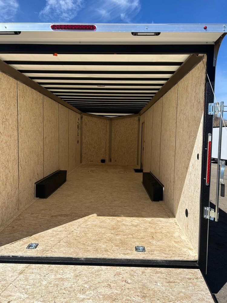 8.5x24 Element SE Enclosed Car Hauler - Composite White