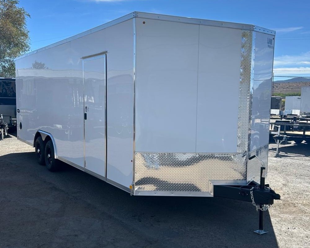 8.5x24 Element SE Enclosed Car Hauler - Composite White