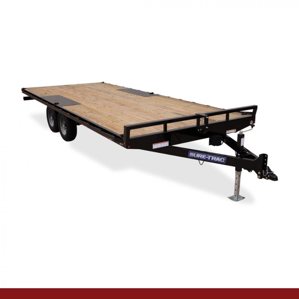 8.5x16 Sure-Trac Deckover - Deckover Trailer