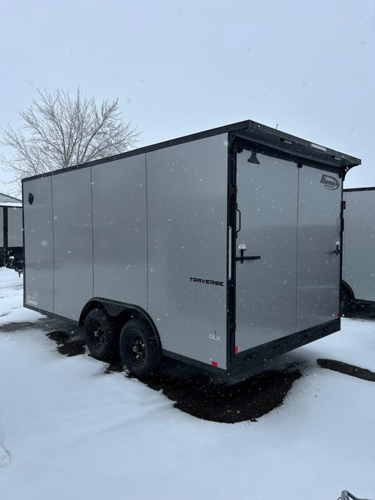8.5x16 Traverse Flat Top V-Nose Enclosed Trailer - 10K GVWR | Carson City, NV