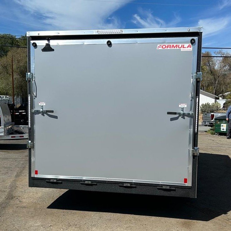 8.5x20 Formula Conquest SE Enclosed Car Hauler - Composite Silver