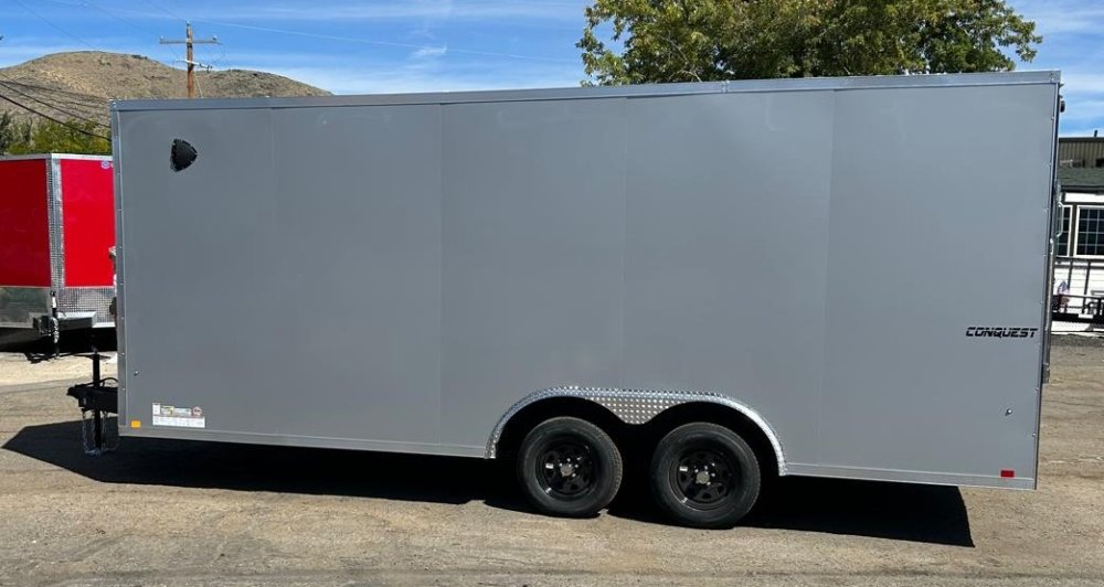 8.5x20 Formula Conquest SE Enclosed Car Hauler - Composite Silver