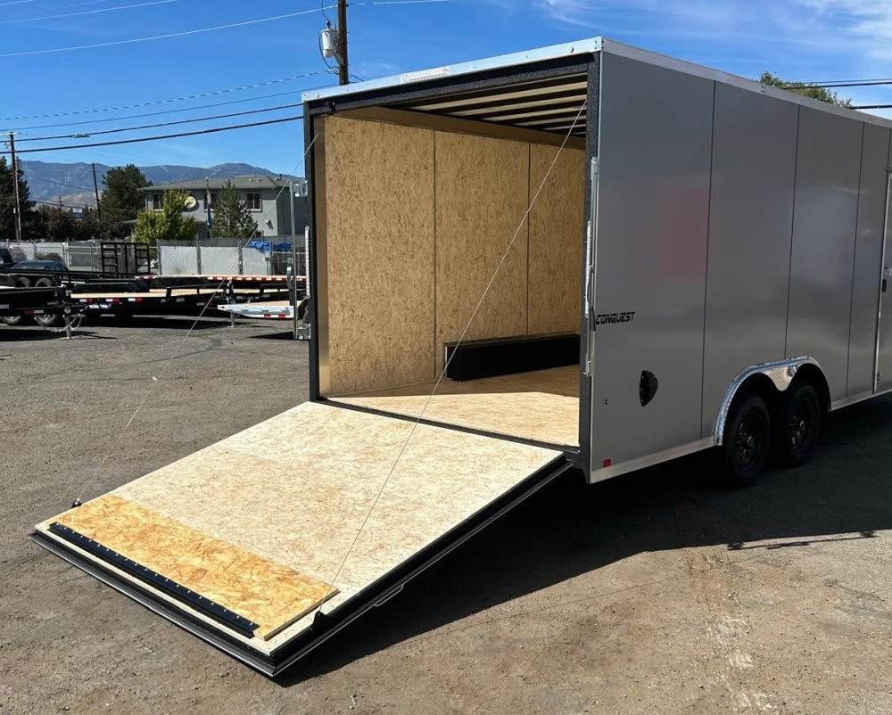 8.5x20 Formula Conquest SE Enclosed Car Hauler - Composite Silver