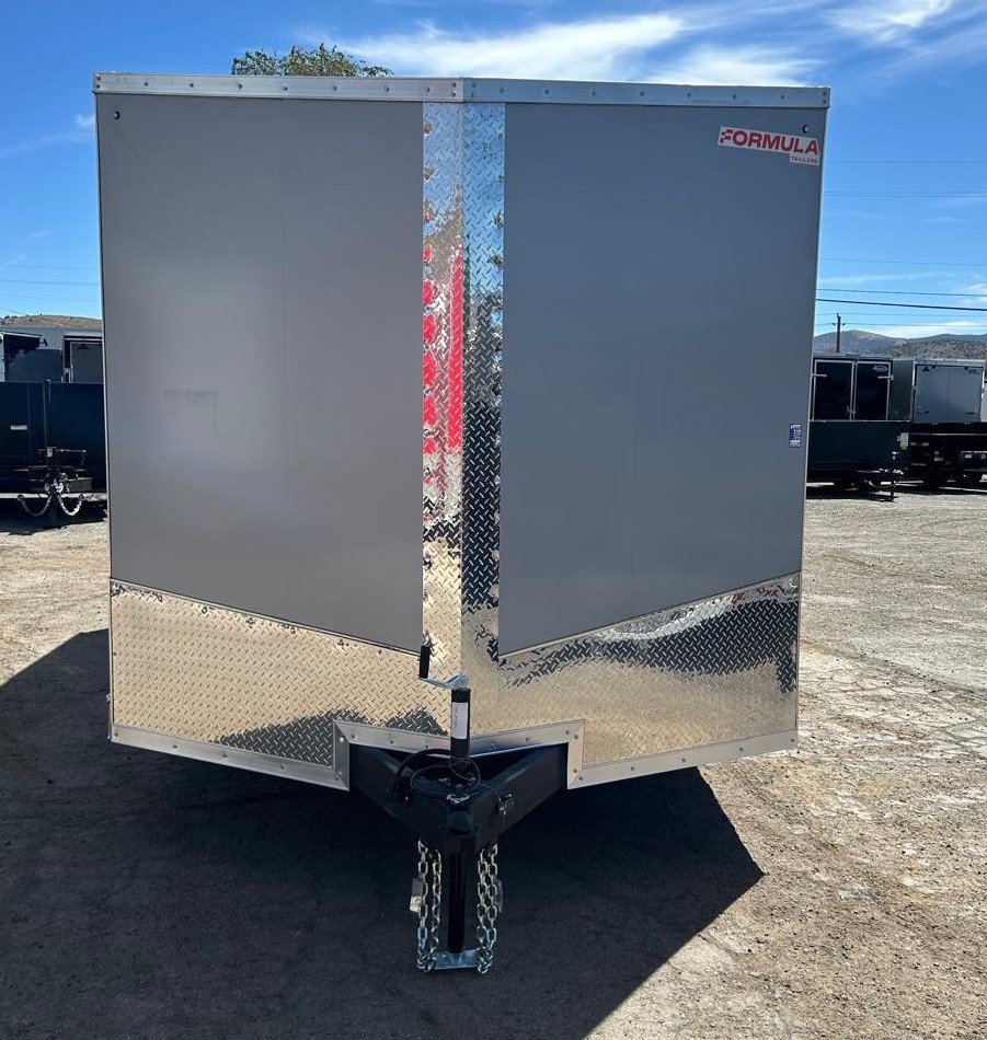 8.5x20 Formula Conquest SE Enclosed Car Hauler - Composite Silver