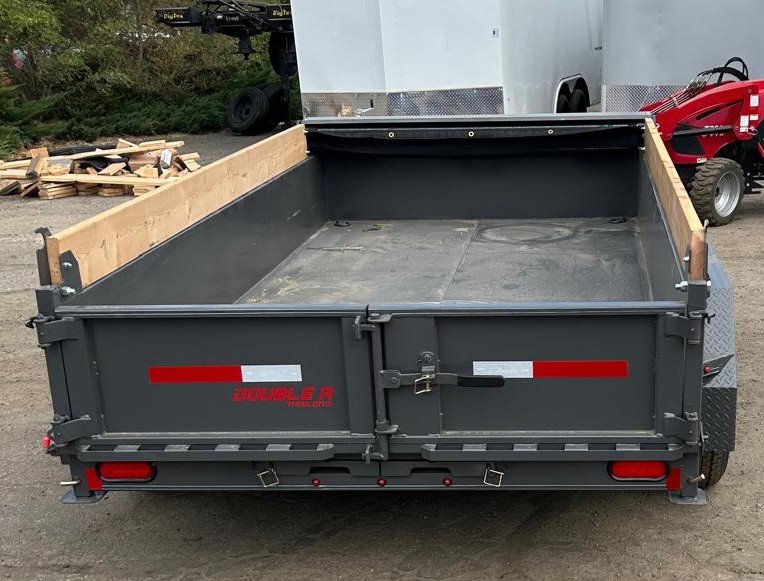 6x12 Double-A Excel Series Low Profile Dump Trailer - 10K GVWR