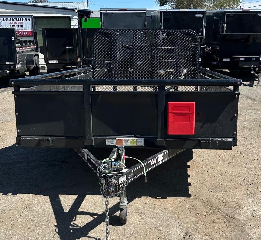 2009 PJ U8 83" &times; 12' Utility Trailer - 3,500 LB GVWR