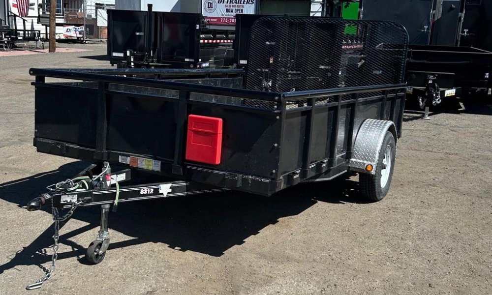 2009 PJ U8 83" &times; 12' Utility Trailer - 3,500 LB GVWR