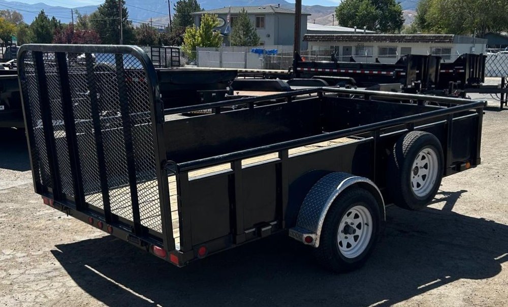 2009 PJ U8 83" &times; 12' Utility Trailer - 3,500 LB GVWR