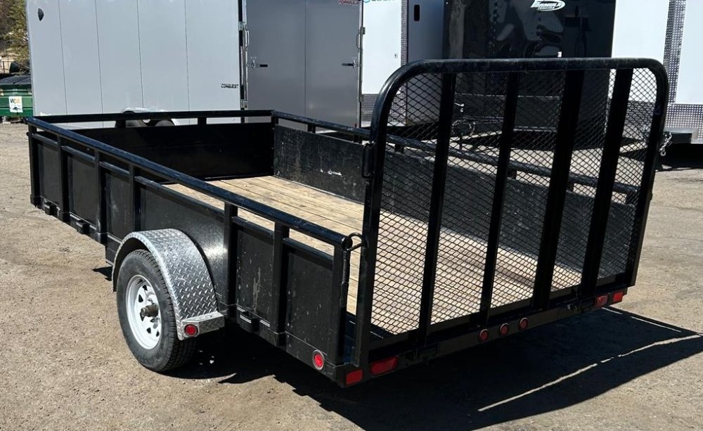 2009 PJ U8 83" &times; 12' Utility Trailer - 3,500 LB GVWR