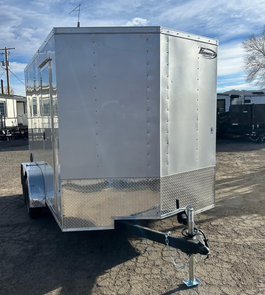 7x12 Traverse Flat Top V-Nose Enclosed Trailer - 7K GVWR | Extra Height | Carson City, NV