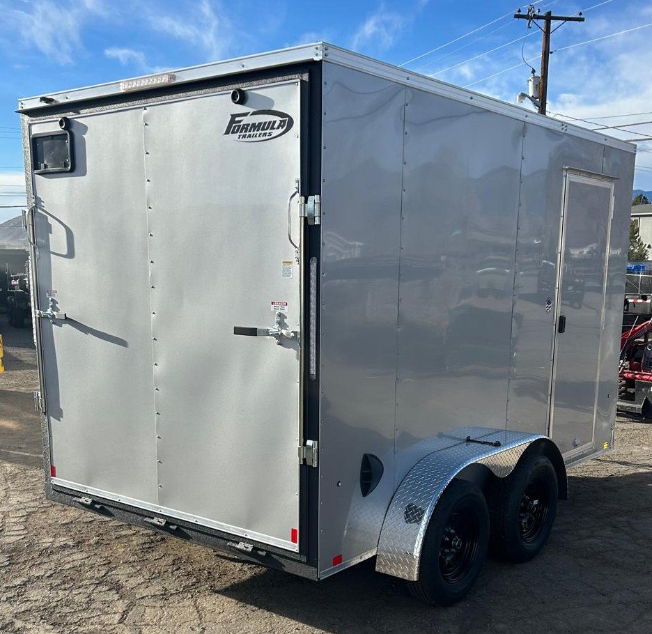 7x12 Traverse Flat Top V-Nose Enclosed Trailer - 7K GVWR | Extra Height | Carson City, NV