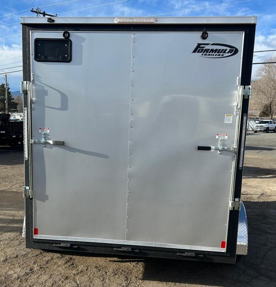 7x12 Traverse Flat Top V-Nose Enclosed Trailer - 7K GVWR | Extra Height | Carson City, NV