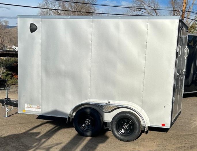 7x12 Traverse Flat Top V-Nose Enclosed Trailer - 7K GVWR | Extra Height | Carson City, NV