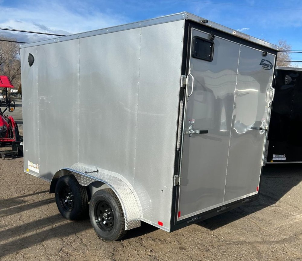 7x12 Traverse Flat Top V-Nose Enclosed Trailer - 7K GVWR | Extra Height | Carson City, NV