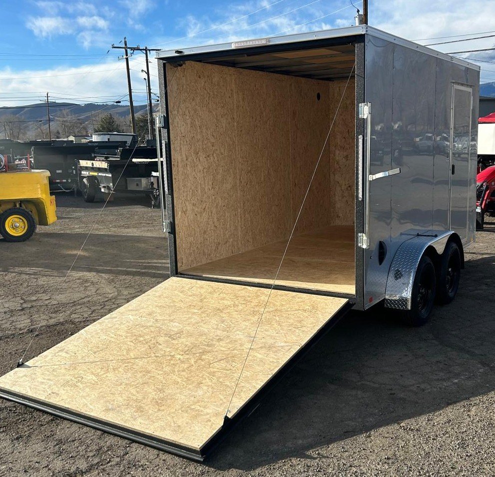 7x12 Traverse Flat Top V-Nose Enclosed Trailer - 7K GVWR | Extra Height | Carson City, NV